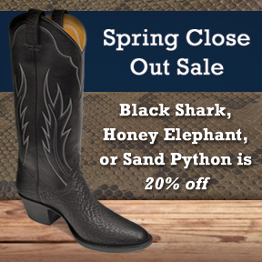 Spring Close Out Sale