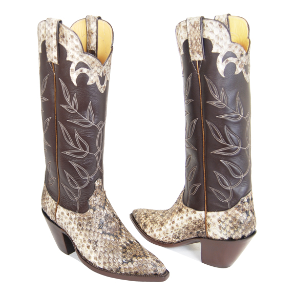 Deia Rattlesnake Cowboy Boots