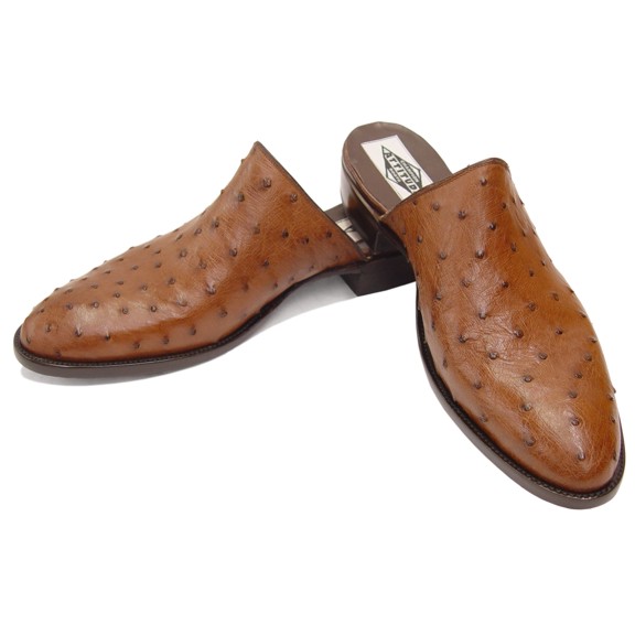 Full Quill Ostrich Mules (18 Colors)